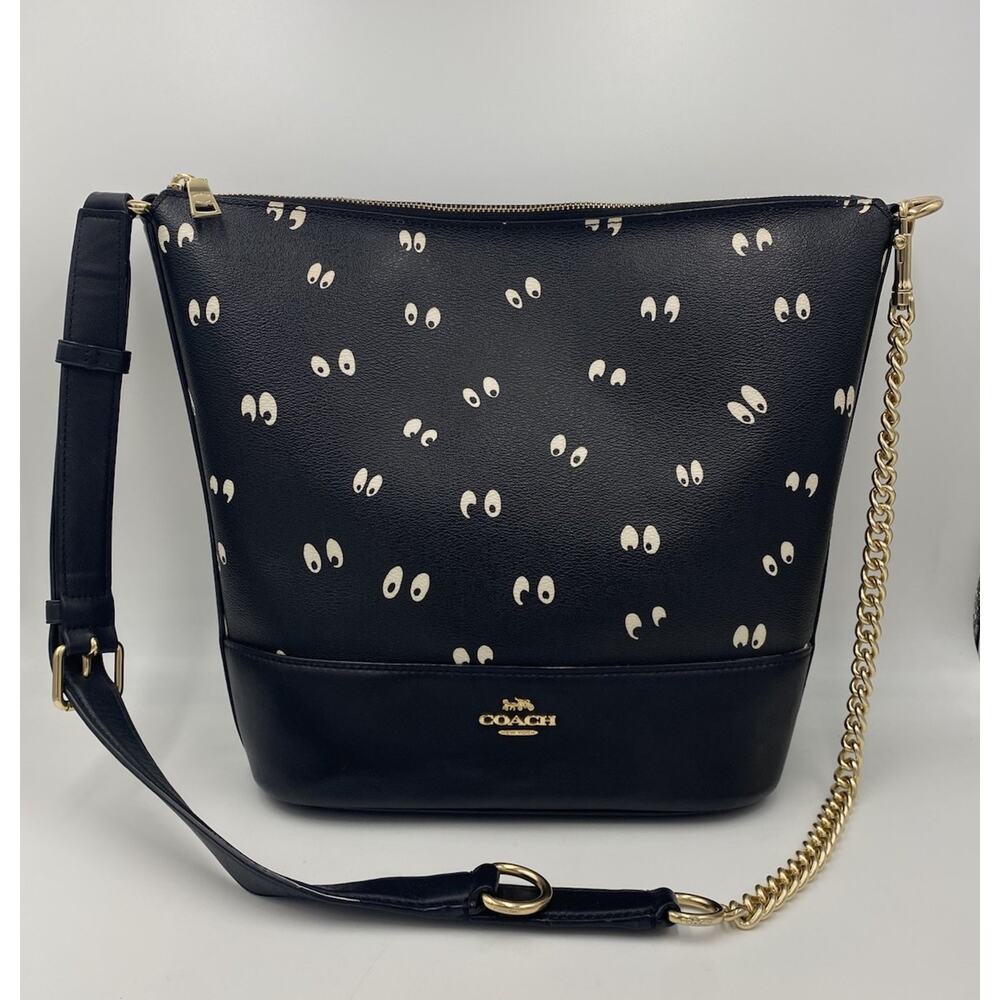 Coach Disney 1941 DARK FAIRY TALE Paxton Duffle Bag Tote Collection Spooky Eyes